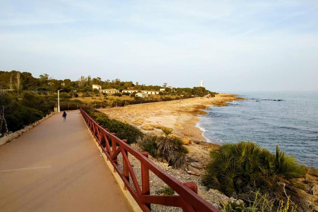 Ferienwohnung Casa A 5 Min De Cala Blanca Wi-Fi Garaje Piscina Alcossebre Exterior foto